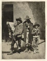 Músicos de rúa , Calabria, 1880 -1890