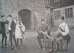 Músicos irlandeses. Co Roscomonn 1893.