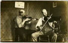 Sesión de música folklórica ( Alabama , EEUU hacia 1920 )